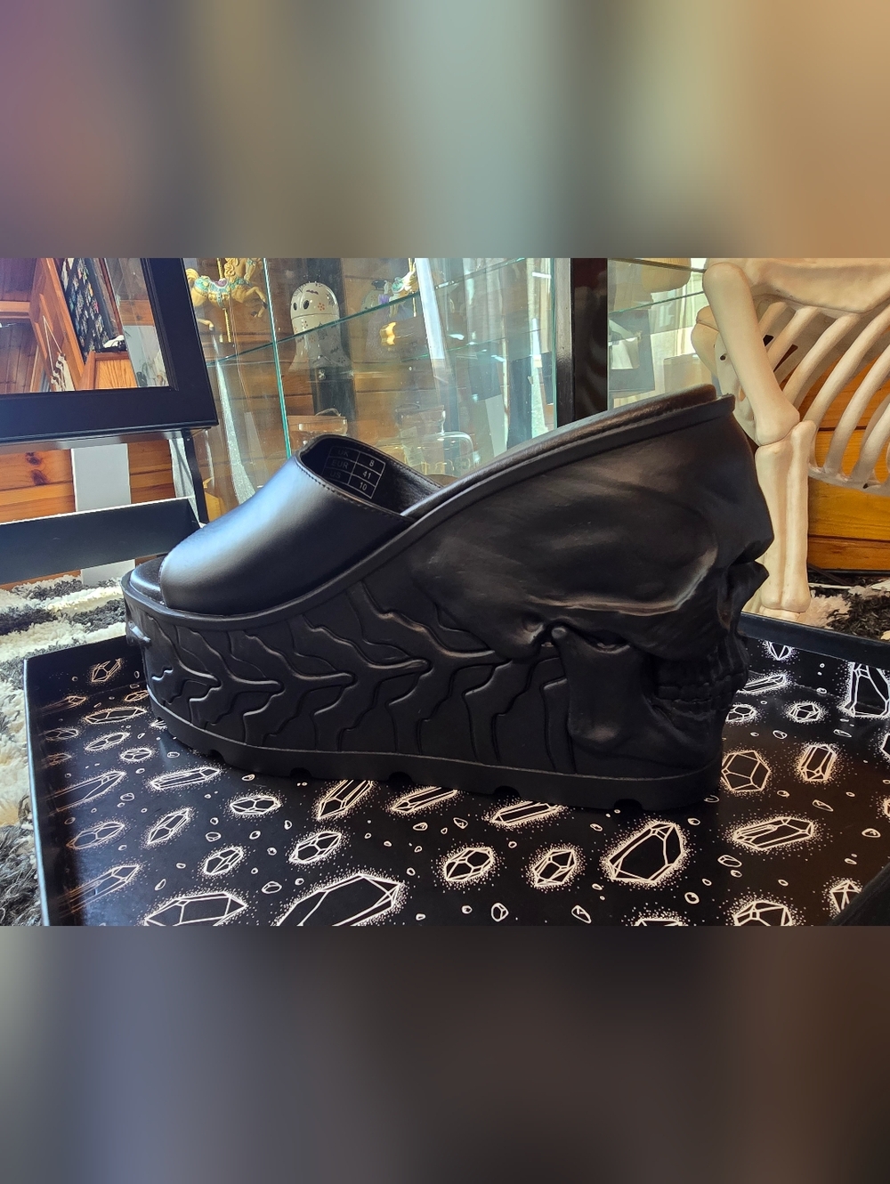 Killstar Doom Platform Sandals Womens 10